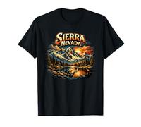 Paysage du Coucher du Soleil du Parc National de la Sierra Nevada T-Shirt
