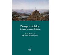 Paysage et religion - Serge Brunet - Comite Des Travaux Historiques Etscientifiques - broché - Essai