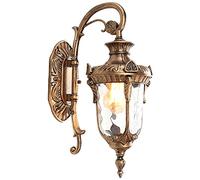 Paysage extérieur Mural Lantern American Retro Country Farmhouse Murce Murce IP65 Bodage de Lampe en Aluminium moulé imperméable et résistant à la Rouille et à l'épreuve de la Rouille Made in