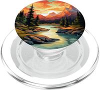 Paysage Extérieur Nature Montagnes PopSockets PopGrip pour MagSafe