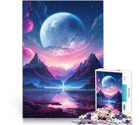 Paysage Fantastique 20 Puzzles pour Adultes de 1000 pièces Staycation Tuer Le Temps Convient pour la décoration de Bureau 38x26cm