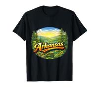Paysage forestier du Lever du Soleil des Montagnes d'Ozark T-Shirt