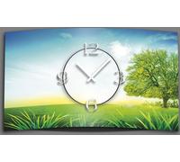 Paysage Horloge murale design moderne horloges murales silencieuses sans tic-tac dixtime 3D-0072
