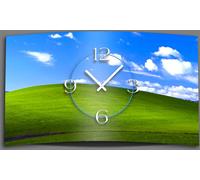 Paysage Horloge murale design moderne horloges murales silencieuses sans tic-tac dixtime 3D-0116