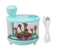 paysage humidificateur USB Huile essentielle therapy Ultra Sound Sound Quiet Mini Humidificateur Grand Volume de brume pour la chambre Étude de chambre (Vert)