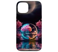 Paysage Japonais Fleur De Cerisier Fantaisie Nature Coque pour iPhone 13
