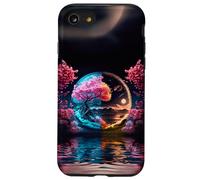 Paysage Japonais Fleur De Cerisier Fantaisie Nature Coque pour iPhone SE (2020) / 7 / 8