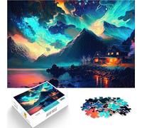 Paysage Magique 03 Puzzle Adulte 1000 pièces Jeu Familial Anti-Stress Défi Difficile Décoration d'intérieur et Cadeaux Uniques 38x26cm