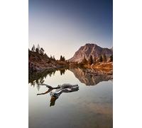 Paysage Naturel lacustre - Puzzle de 500 pièces en Bois - Décoration intérieure - Un Cadeau pour Toute la Famille (14 Ans+)