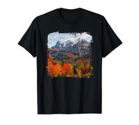 Paysage pittoresque des Sommets montagneux de la vallée T-Shirt