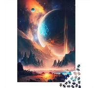 Paysage planète Cosmique Puzzle 1000 Pièces Adultes intéressant Puzzles 1000 Pièce Jeu De Team Building Cadeau 52x38cm/1000pcs