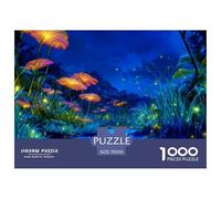 Paysage Puzzle 1000 Pièces Fantasy Landscape - Challenge Zen, Carte Géographique À Assembler, Poster Inclus, Cadeau ÉduChatif, 70x50cm/1000pcs