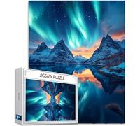 Paysage Puzzle 1314 Pièces Adultes, DIY Puzzle Ciel étoilé Couleur Puzzles, Jigsaw Jeu éducatif effrayant, Ddifficile pour Adultes avec Emballage Cadeau for Decoration Chambre Murale, Cadeau, Model918