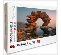 Paysage Puzzle 2000 Pièces Adultes, Coucher De Soleil Puzzle Bois 99x70cm, Adultes Jeu éducatif Défi énigme avec Une Boîte d'emballage Exquise, Jeu Relaxant Détente Collection, Deco Chambre, 5-2561