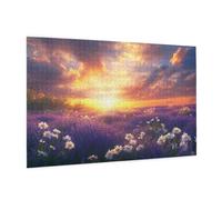 Paysage Puzzle 2000 Pièces Adultes Puzzle Le Ciel Motif Design avec Emballage Cadeau pour Cadeau Femme, Activité Familiale Stimulante Débutants pour Decoration Chambre Murale Maison 99 x 70 cm -308Y