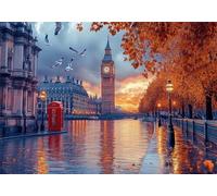Paysage Puzzle 3000 Pieces Adultes Arbre Puzzles Classiques Panorama Bois Difficile Impossible Geant Jigsaw Jeu éducatif Défi Jouet pour Enfants et Adulte dès 14 Ans Cadeau Homme Femme Boxed P-784