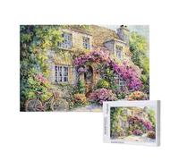 Paysage Puzzle 3000 Pièces Adultes Puzzle Petite Ville Classique, Activite Manuelle Adulte, Puzzles de Jeu Stimulants, Puzzles Impossible, Enjoy Activités de défi Familial pour Ies Soirées de Jeu,p7t