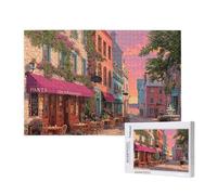 Paysage Puzzle 3000 Pièces Adultes Puzzle Rome Classique, Activite Manuelle Adulte, Puzzles de Jeu Stimulants, Puzzles Impossible, Enjoy Activités de défi Familial pour Ies Soirées de Jeu,p879t