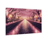 Paysage Puzzle 5000 Pièces Adultes Puzzle Arbre Motif Design avec Emballage Cadeau pour Cadeau Femme, Activité Familiale Stimulante Débutants pour Decoration Chambre Murale Maison 105 x 156 cm -295Y