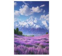 Paysage Puzzle Enfants 1000pcs, Puzzles en Bois- Kit Bricolage Relax Jeux pour Adolescents Et Adultes Cadeaux （78×53cm）
