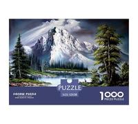 Paysage Puzzle pour Enfants DébutAnts Classique, Paysage Naturel Carton Extra-Épais, Développement Cognitif, Loisir Infantile, Cadeau Beau 52x38cm/1000pcs