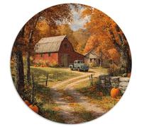 Paysage Rural, granges et Maisons 1000pcs (67.5x67.5cm) Puzzles Adaptés Aux Adultes Et Aux Personnes Âgées De 14 Ans Et Plus