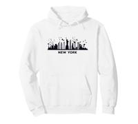 Paysage Urbain coloré New Yorkers Skyline New York Sweat à Capuche