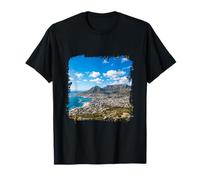 Paysage Urbain côtier du Cap Table Montagne T-Shirt