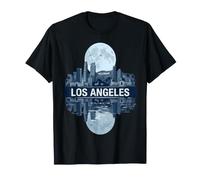 Paysage Urbain de Los Angeles Hollywood T-Shirt