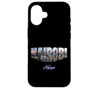 Paysage Urbain de Nairobi Kenya Coque pour iPhone 16