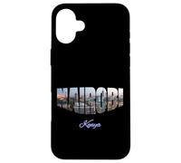 Paysage Urbain de Nairobi Kenya Coque pour iPhone 16 Plus