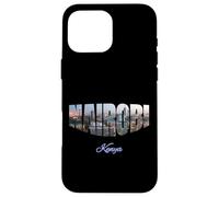 Paysage Urbain de Nairobi Kenya Coque pour iPhone 16 Pro Max