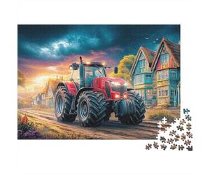 Paysage Urbain Historique 500 pièces Puzzle Ferry passagers en Bois Jigsaw,Puzzle Impossible Puzzle coloré pour Couple