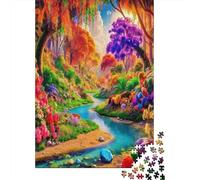PaysagePuzzle De 1000 Pièces pour Adultes Jeux Familiaux Fantaisie WorldAmusant Et Difficiles Décorations Intérieures Idée De Cadeau Géniale38x26cm/1000pcs