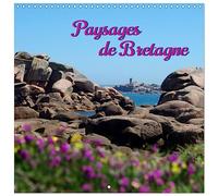 Paysages de Bretagne (Calendrier mural carré 2026 30x30 cm) Calendrier double avec une page pour vos prises de notes: Paysages sauvages de Bretagne