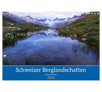 Paysages de montagne suisses, Version française (Calendrier mural 2026 DIN A4 portrait), Calendrier CALVENDO mensuel