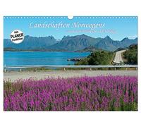 Paysages de Norvège entre le cercle polaire et le cap Nord, Version française (Calendrier mural 2026 DIN A3 portrait), Calendrier CALVENDO mensuel