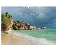 Paysages des Seychelles (Calendrier mural 2027 DIN A3 vertical), CALVENDO calendrier mensuel: Les curiosités des Seychelles