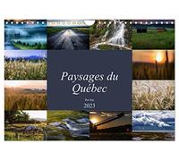 Paysages du Québec (Calendrier mural 2023 DIN A4 horizontal): Images de la nature à la campagne (Calendrier mensuel, 14 Pages )