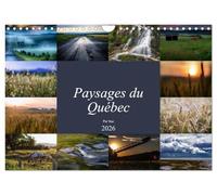 Paysages du Québec (Calendrier mural 2026 DIN A4 vertical), CALVENDO calendrier mensuel: Images de la nature à la campagne