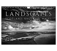 Paysages - Écosse, Angleterre, Pays de Galles, version britannique (calendrier mural 2026 DIN A4 paysage), calendrier mural CALVENDO 12 mois