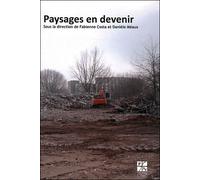 Paysages en devenir - Danièle Meaux - Publ.de St-Etienne - broché - Livre
