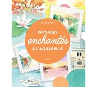 Paysages enchantés à l'aquarelle - Aline Déon - Vigot - broché - Guide