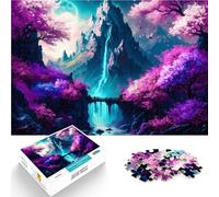 Paysages fantastiques Puzzle 2000 pièces pour Adolescents Jeu Stimulant et Jeu Familial Excellent Cadeau pour Les Jeux 70x100cm