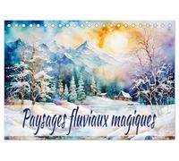 Paysages fluviaux magiques (Calendrier de bureau 2026 DIN A5 vertical), CALVENDO calendrier mensuel: Une année de repos et de détente au milieu de paysages à couper le souffle.