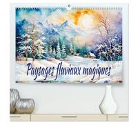 Paysages fluviaux magiques (Calendrier mural 2026 DIN A2 vertical) calendrier de bureau: Une année de repos et de détente au milieu de paysages à couper le souffle.