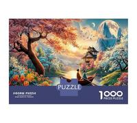 paysages naturels 1000 Pièces Amateurs De Puzzlesbateau Asiatique pour Adultes Moderne Jeu Parfaitpourla Détente Del'art DeLaDécoration 38x26cm/1000pcs