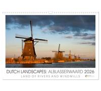 Paysages néerlandais : Alblasserwaard 2026 (calendrier mural 2026 DIN A3 paysage), calendrier mural CALVENDO 12 mois
