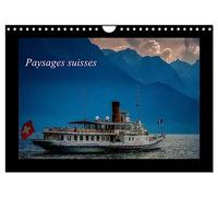 Paysages suisses (Calendrier mural 2026 DIN A4 vertical), CALVENDO calendrier mensuel: Paysages de Suisse, entre le lac Léman et Bâle
