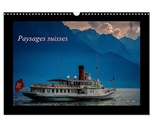 Paysages suisses (Calendrier mural 2027 DIN A3 vertical), CALVENDO calendrier mensuel: Paysages de Suisse, entre le lac Léman et Bâle